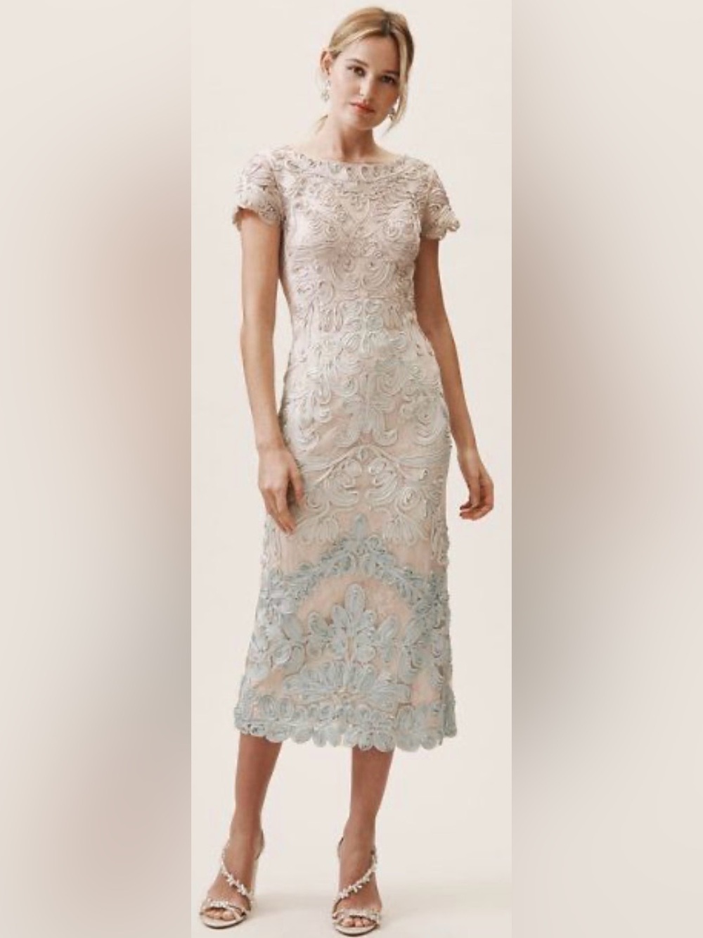 JS Collections Santiago Soutache Dress